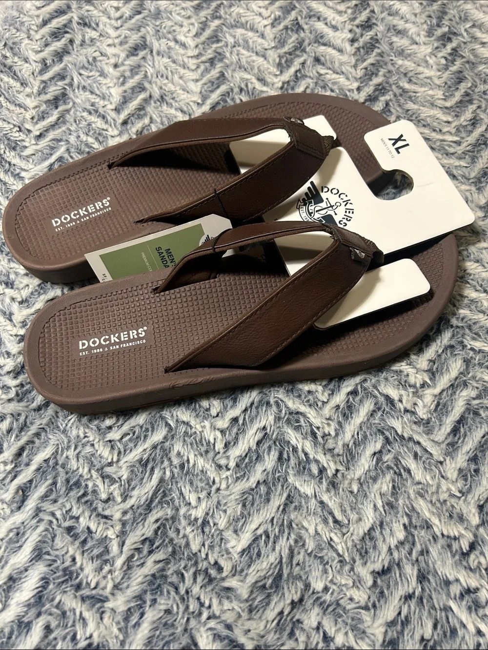 Dockers Brown Men’s Flip Flop Sandals
